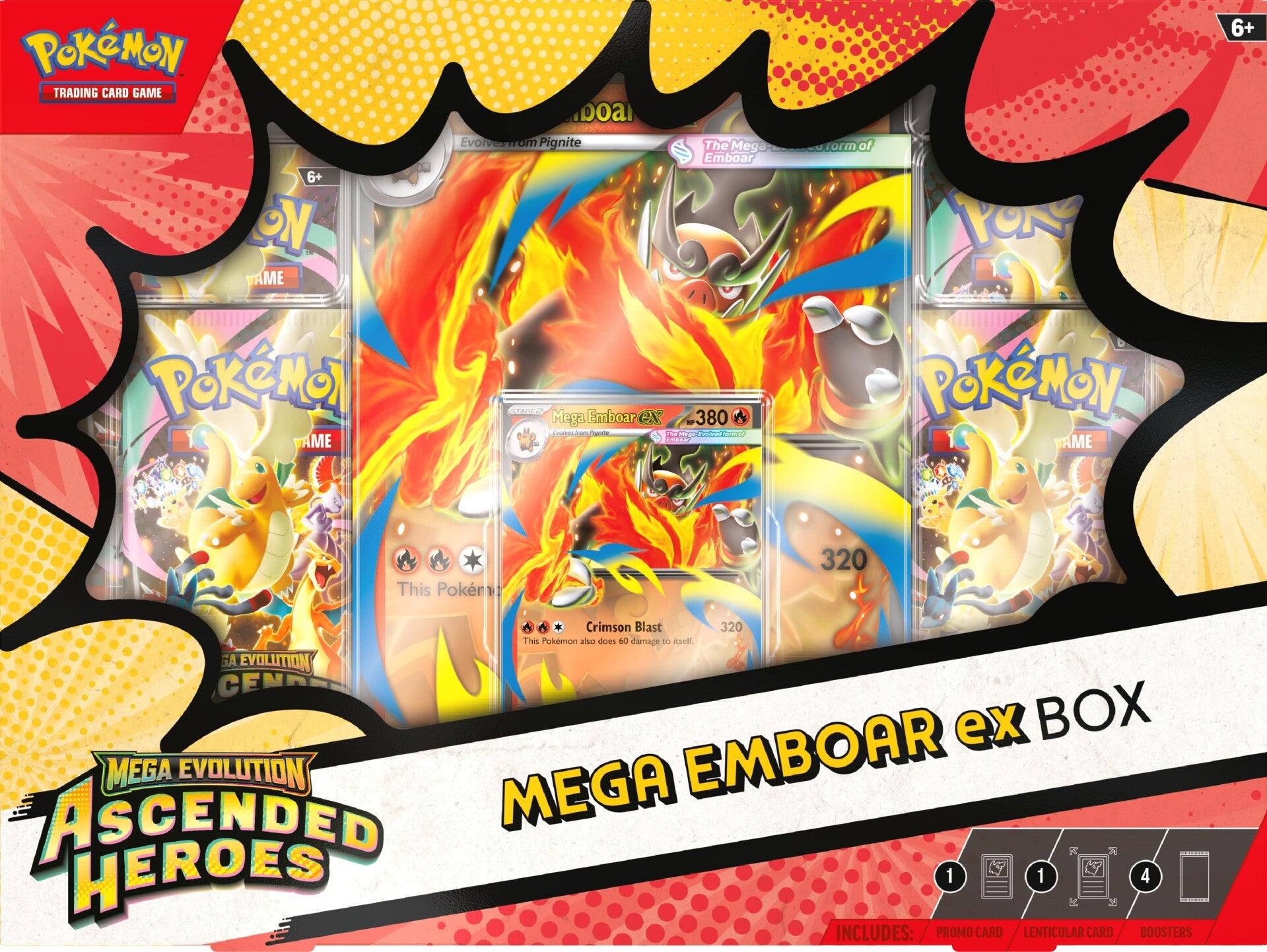 Mega Emboar ex Box